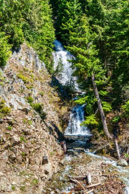 Washington 'da 410. Otoyol' dan akan bir şelale..