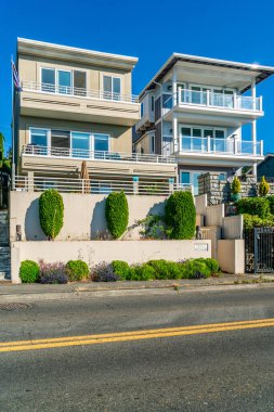 Washington 'daki Redondo Sahili manzaralı apartmanlar..