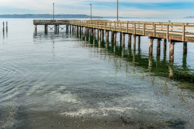Washington, Redondo Sahili kıyısında bir rıhtım..