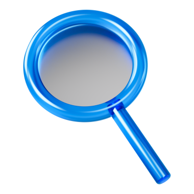 Mavi Büyüteç Çizimi