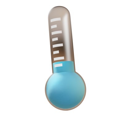 3D termometre, rahat sıcaklık, rahat hava - iklim, hava