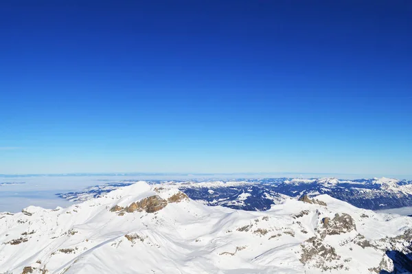 Mountain Schilthorn Eiger Monch Jungfrau Suisse Les Sommets Enneigés Des — Photo
