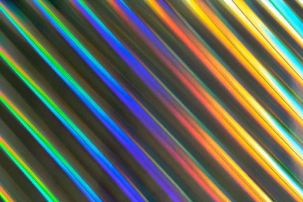 Delicato Sfondo Texture Con Iridescenza Strisce Arcobaleno Modello Geometrico Multicolore — Foto Stock