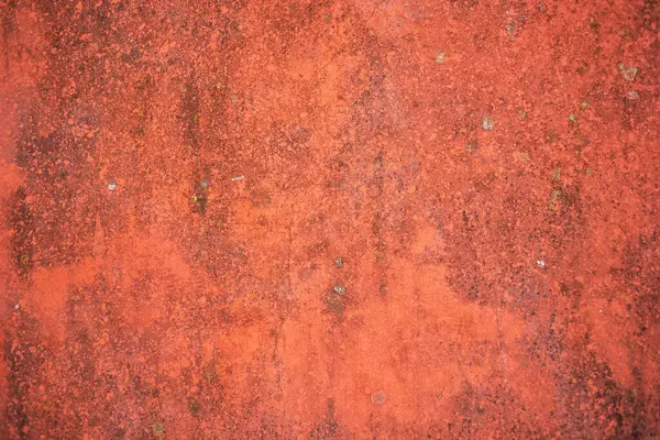 Eski Kırmızı Beton Duvar Dokusu Soyut Vintage Kırık Sprey Taş — Stok fotoğraf