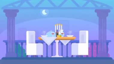 Animated Dining table dating