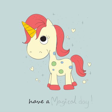 Küçük Pony 'nin büyülü bir günü var.