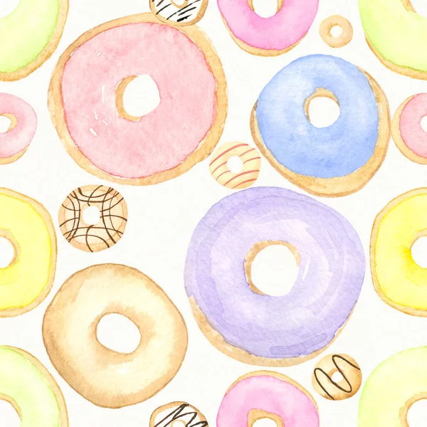 illustration Pattern sweety donuts aesthetic 8