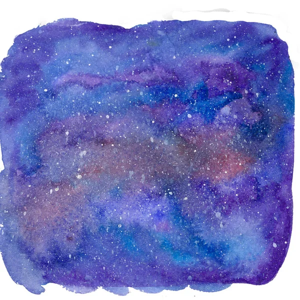 Peint Main Voie Lactée Texture Cosmique Colorée2 — Photo