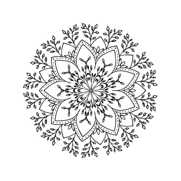 Σχέδιο Χεριών Μοτίβο Mandala Διακόσμηση7 — Διανυσματικό Αρχείο