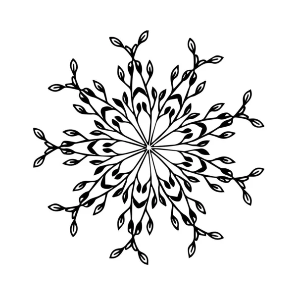 Mandala Decorativo Ornamental Diseño Abstracto5 — Vector de stock