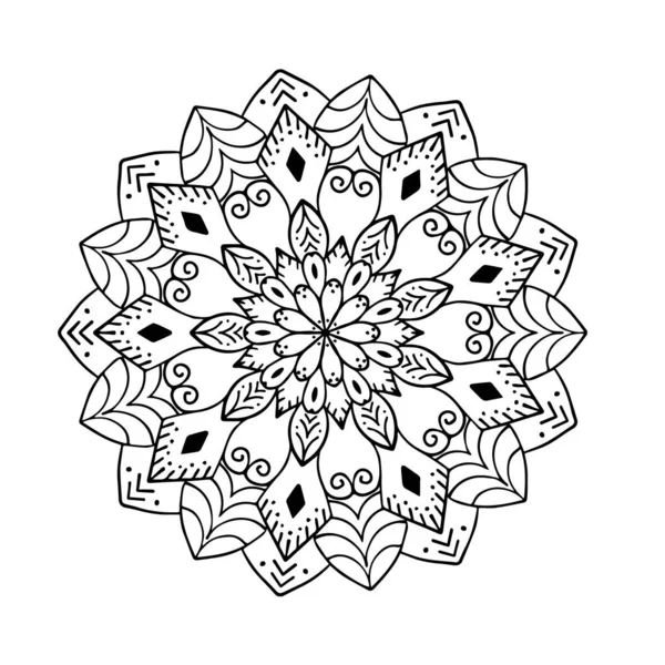 Mandala Design Décoratif Ornemental6 — Image vectorielle