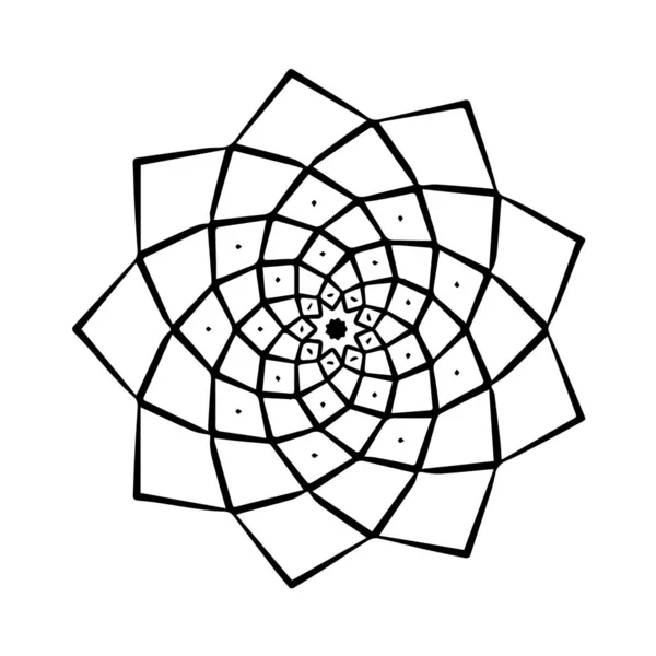 Mandala Diseño Decorativo Ornamental5 — Archivo Imágenes Vectoriales