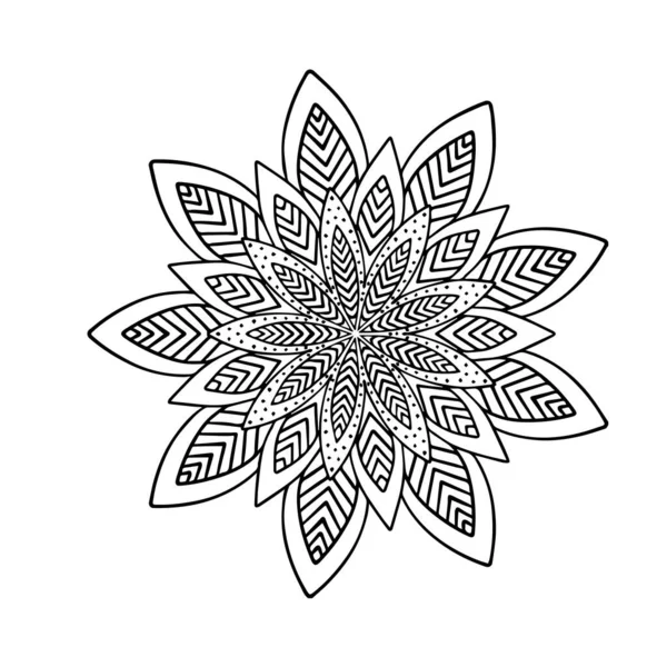 Mandala Design Decorativo Ornamental2 — Vetor de Stock