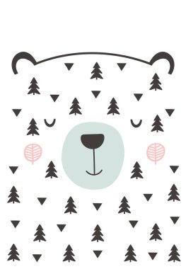 Hayvan Sevimli Çizim Karakteri