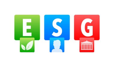 ESG - Çevresel, sosyal ve kurumsal yönetim. Sosyal sorumluluk yatırım stratejisi.