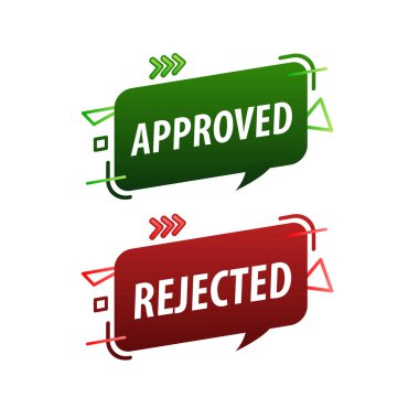 Onaylanmış etiket, imzala. İşaretleme onay işareti