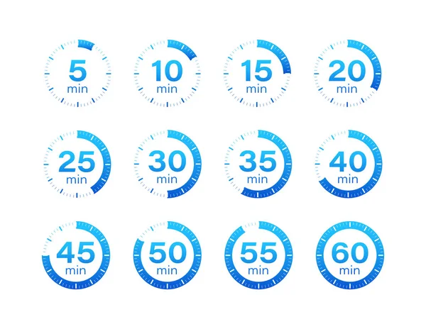 Βάλε Χρονόμετρο Ρολόι Χρονόμετρο Ώρα Για Μαγείρεμα Λεπτά Εικονογράφηση Διανύσματος — Διανυσματικό Αρχείο