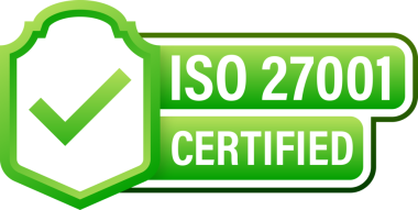 ISO onaylı damga ve etiketler. Kalite kontrol sistemi onaylandı. resimleme