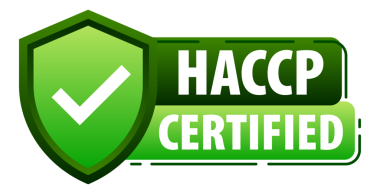 HACCP onaylı, Tehlikeli Analiz Kritik Kontrol Noktaları. Yüksek seviyede güvenlik ve kalite onayı. resimleme