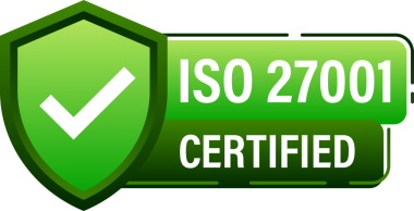 ISO onaylı damga ve etiketler. Kalite kontrol sistemi onaylandı. resimleme