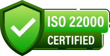 ISO onaylı damga ve etiketler. Kalite kontrol sistemi onaylandı. resimleme