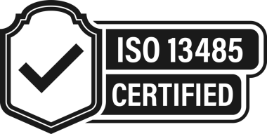 ISO onaylı damga ve etiketler. Kalite kontrol sistemi onaylandı. resimleme