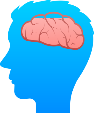 İnsan beyni tıbbı yükleniyor. İç organ. Sinirsel ağ. Beyin fırtınası fikri