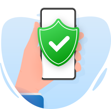 Cyber security concept. Padlock, lock. Privacy concept Flat button