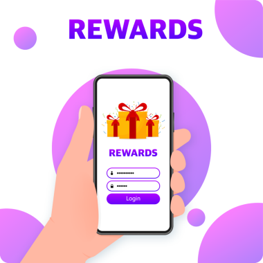 Akıllı telefonun ödüllü maketi. Kumarhane ikramiyesi. Kumarhane simgesi