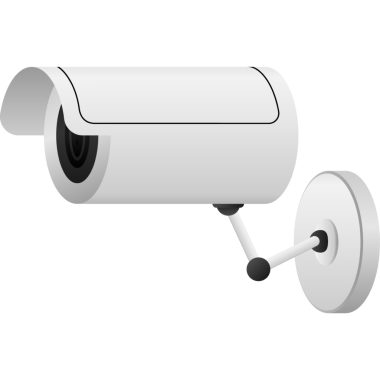 Güvenlik videosu, herhangi bir amaç için harika bir tasarım. Isome illüstrasyon. Güvenlik koruma kavramı.