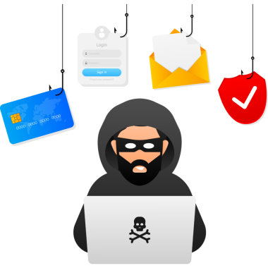 Hacklenmiş, her amaçla harika bir tasarım. İnternet teknolojisi. Siber suçlar, hacker saldırısı. Phishing dolandırıcılığı