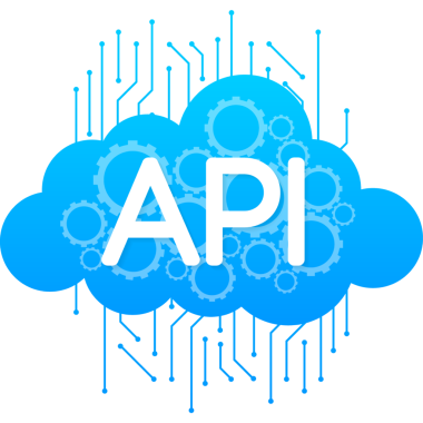 Web tasarımı için 3D api. Düz çizim. Web tasarımı izometrik konsept. Bulut teknolojisi