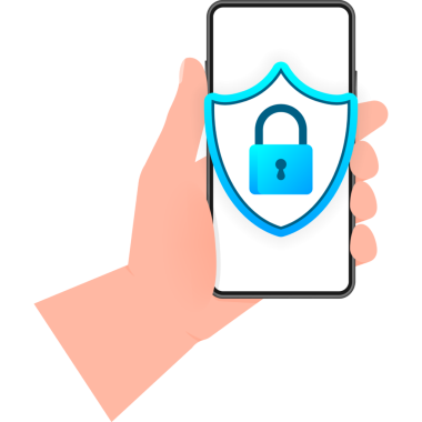 Siber güvenlik kavramı. Asma kilit, kilitle. Gizlilik kavramı Düz düğmesi