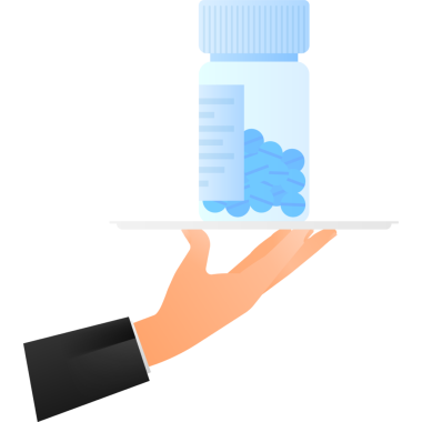 Şeffaf arka planda el pençe divan duran haplar. El çizimi biçimi.