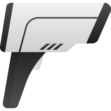 Tıbbi tasarım için doğrusal ölçüm sıcaklığı. logo.