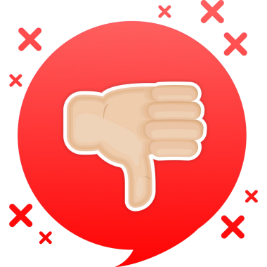 Evet ve beyaz arkaplanda kontrol işareti simgesi yok. Düz basit biçim eğilimi modern kırmızı ve yeşil kontrol işareti.