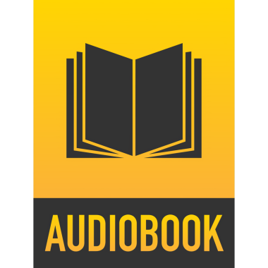 Beyaz arkaplanda düz bir ses kitabı. izometrik tasarım.