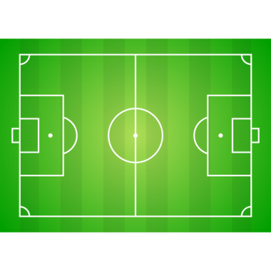 Futbol, Avrupa futbolu. Vektör illüstrasyonu
