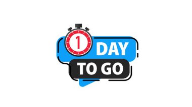 Mesaj göndermek için bir günü olan Kronometre beyaz ve yeşil ekran arkaplanlarında izole