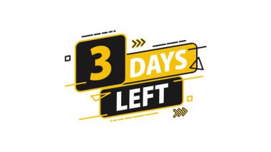 Alfa kanalı ve yeşil ekran arkaplanı ile geri sayım zamanlayıcısı canlandırması