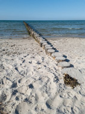 Groyne, denizin önüne inşa edilmiş bir barajdır. Genellikle sahili korumak için sahile dik açıyla yapılır..