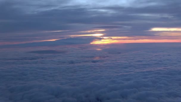 Небо Над Норвегією Рейсі Осло Тромсе Взимку — стокове відео