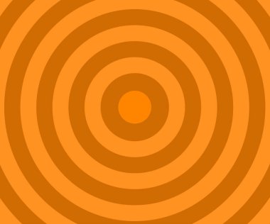 Çember arkaplan turuncu rengi  