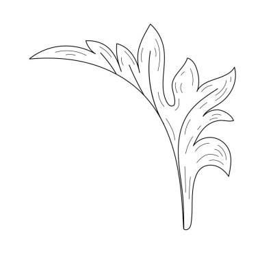 siyah ve beyaz Japon filigran kaligrafi