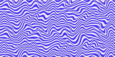 Psychedelic swirl seamless pattern. 60s, 70s style liquid groovy background