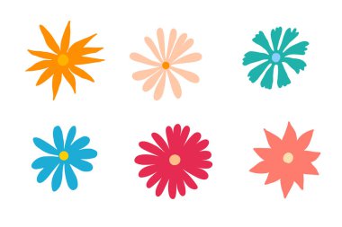 Soyut origami çiçekleri arka plan simgeleri. Afişler, duvar kağıtları, posterler, web siteleri, online alışveriş. Vektör illüstrasyon tasarımı