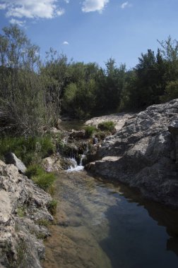 Havuz, Cuervo Nehri 'nin banyo alanı Vega del Codorno, Cuenca.
