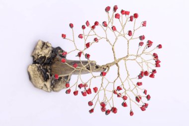 Noel ağacı el yapımı plastik.