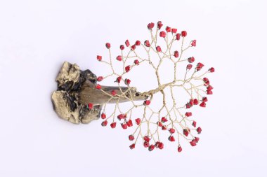 Noel ağacı el yapımı plastik.