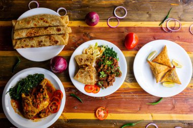 Lezzetli Türk kahvaltısı. Türk kahvaltısı.